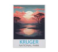 1000Pcs，Kruger National Park，Jigsaw Adult Decompression Game Puzzle Students Toy For Children Christmas Birthday Gifts（38x26cm）-FJ63