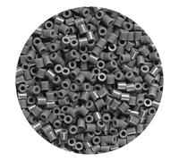 1000Pcs Loose Fuse Beads 5mm Bulk Refill Kit Fast Easy to Use Stress Relief Pixel Art Melting Beads for DIY Decor Crafts Creative Handmade Projects 3D Craft (Grey 2)