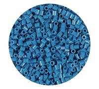 1000Pcs Loose Fuse Beads 5mm Bulk Refill Kit Fast Easy to Use Stress Relief Pixel Art Melting Beads for DIY Decor Crafts Creative Handmade Projects 3D Craft (Blue 4)