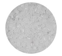 1000Pcs Loose Fuse Beads 5mm Bulk Refill Kit Fast Easy to Use Stress Relief Pixel Art Melting Beads for DIY Decor Crafts Creative Handmade Projects 3D Craft (Transparent)