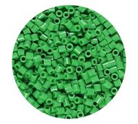 1000Pcs Loose Fuse Beads 5mm Bulk Refill Kit Fast Easy to Use Stress Relief Pixel Art Melting Beads for DIY Decor Crafts Creative Handmade Projects 3D Craft (Green 2)