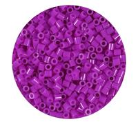 1000Pcs Loose Fuse Beads 5mm Bulk Refill Kit Fast Easy to Use Stress Relief Pixel Art Melting Beads for DIY Decor Crafts Creative Handmade Projects 3D Craft (Purple 1)