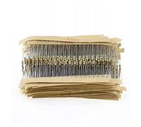 1000pcs/lot 1/4W 0.25W Carbon Film Resistor Assortment Kit, 2.2 Ohm -2.2 M Ohm Resistors Assortment Carbon Film Kit AMNzOgOdL