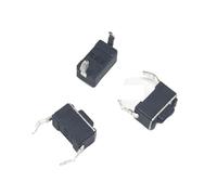 1000PCS/LOT 3 * 6 * 4.3MM Tact Switch DIP-2P pin feet of vertical black Environmental 3x6x4.3 EFDSVUHE