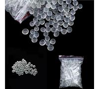 1000pcs/Lot 3mm 4mm 5mm 5mm 7mm Lab prevent splashing glass ball Prevent Boiling Glass Beads(6mm)