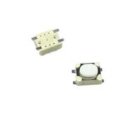1000pcs/lot 4 PIN microswitch switches push button 3x4x2.5 tact switch 3 * 4 * 2.5MM 4pin tactile switch Button(Flat foot)