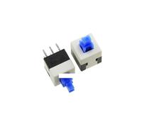 1000PCS/LOT 7 * 7MM no lock switch double / 6 feet (without a lock) non-self-locking 7x7 6PIN