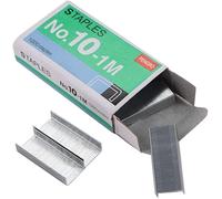 1000Pcs/Lot Silver Staples Mini Metal Staples No.10-1M Stationary No.10 Binding Stapler Office Binding Supplies Student Stationary School Supplies,Desktop Staplers Manual Staplers