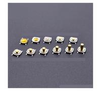 1000PCS/LOT SMD 4 * 4 * 0.8MM~5MM 4X4X0.8MM~5MM Tactile Tact Push Button Switch Momentary Push Button Copper Head IDGTTLDF(5.0mm)