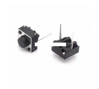 1000Pcs Middle 2 pins 6 * 6 * 5 mm Switch Tactile Push Button Switches 6x6x5mm IDGTTLDF