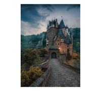 1000pcs Mini Puzzle For Adults Castle Forest Path Challenging | 70x50cm Cardboard Home Decor Smooth Surface Birthday Gift Stress Relief