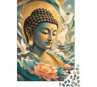 1000pcs Mini Puzzle For Adults Lotus Buddha Dove Challenging