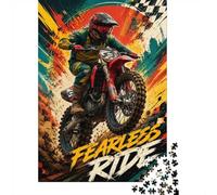 1000pcs Mini Puzzle for Adults Motorcycle Helmet Dirt | 52x38cm Cardboard, Puzzle Assembly, Young Adults, Living Room Decor, Brain Training
