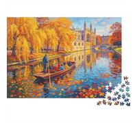 1000pcs Mini Puzzle For Adults River Tree Building Challenging