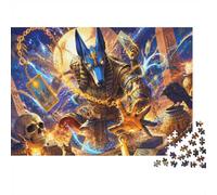 1000pcs Mini Puzzle for Adults Skull Tarot Chain