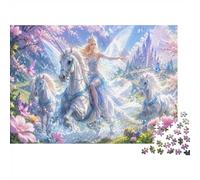 1000pcs Mini Puzzle for Family Fairy Horse Castle Relaxing