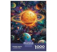1000pcs Mini Puzzle for Family Space Planet Universe Challenging