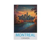 1000Pcs，Montreal Canada，Jigsaw Adult Decompression Game Puzzle Students Toy For Children Christmas Birthday Gifts（50x70cm）-FS23