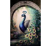 1000pcs Peacock Creative Fun Jigsaw Puzzle for Adults Challenging Traditional Puzzle Perfect for Family Nights Game