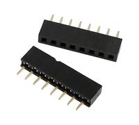 1000Pcs Per Lot 2mm 2.0mm Pitch 8 Pin Female Single Row Straight Pin Header Strip PH:4.3MM