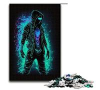 1000pcs Piece Jigsaw for Adults Neon Hacker Educational Puzzle Educational Game for Birthday Chrismas 75x50cm