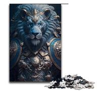 1000pcs Piece Jigsaws for Adults Legendary Lion Warrior Puzzles Gifts Birthday Present Gifts for for Teenager Age 14 And Up 75x50cm