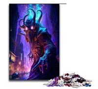 1000pcs Piece Octopus Monsters Puzzles Gifts Jigsaw for Adults Christmas Wishlist with Santa Claus for Teenager Age 14 Up 75x50cm