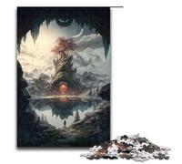 1000pcs Piece Puzzle For Adults Heaven Tree of Life Jigsaw Relax Games Family Game Stress Reliever Difficult Challenge 75x50cm