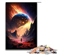 1000pcs Pieces Interstellar Adventure Puzzles for Adults Impossible Puzzle Stress Reliever for And Teenager Age 14 And Up 75x50cm