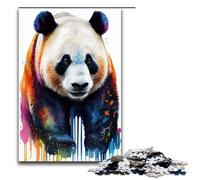 1000pcs Pieces Puzzles for Adults Panda Bear Pop Art Animal Decompressing Intellectual Educational Toy Gifts Ideas 75x50cm