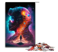 1000pcs Pieces Puzzles I Am The Cosmos Jigsaw Puzzles for Adults Wood Jigsaw Educational Game 75x50cm