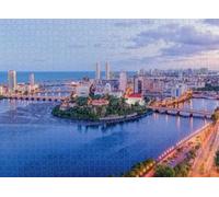 1000pcs Puzzle for Adults Jigsaw Puzzles Hard Challenging Difficult Family Cool Large Panoramic View from Recife Puzzles for Adults