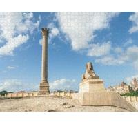 1000pcs Puzzle for Adults Jigsaw Puzzles Hard Challenging Difficult Family Cool Large The Famous Pompey Pillar Sphinx The Upper Egyptian City Puzzles for Adults
