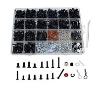 1000pcs RC Car Screws RC Car Tool Kit, Hardware Fasteners for Traxxas Arrma Redcat Axial RC4WD HSP HPI SCX10 Losi 1/8 1/10 1/12 1/16 RC Cars Trucks Crawler, RC Screw Kit Accessories