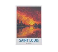 1000Pcs，Saint Louis Missouri，Jigsaw Adult Decompression Game Puzzle Students Toy for Children Christmas Birthday Gifts（38x52cm）-GC5