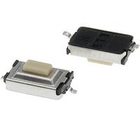 1000PCS Touch Micro Switch 3X6X2.5MM 3 * 6 * 2.5 SMD White Button Head (Color : Bags)(Bags)