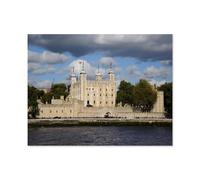 1000Pcs，Tower of London, landmark, River Thames, cloudy sky，Jigsaw Adult Decompression Game Puzzle Students Toy For Children Christmas Birthday Gifts（38x26cm）-P24
