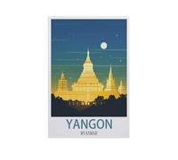 1000Pcs，Yangon Myanmar，Jigsaw Adult Decompression Game Puzzle Students Toy For Children Christmas Birthday Gifts（38x26cm）-AJ20
