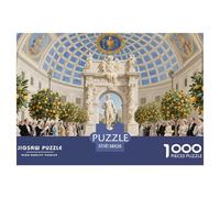 1000pes City Landmarks Jigsaw Puzzle Vatican Museums Challenge High Difficulty for Adults Home Decoration Educational Game Age 12+ for Adults 38x26cm/1000pcs