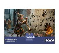 1000pes Myths And Fairy Tales Jigsaw Puzzles Myths And Fairy Tales Challenge High Difficulty for Adults Home Decorations Educational Games Age 12+ for Adults 38x26cm/1000pcs