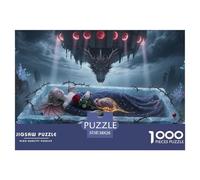 1000pes Myths And Fairy Tales Jigsaw Puzzles Myths And Fairy Tales Challenge High Difficulty for Adults Home Decorations Educational Games Age 12+ for Adults 38x26cm/1000pcs