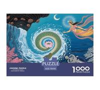 1000pes Myths And Fairy Tales Jigsaw Puzzles Myths And Fairy Tales Fun, Challenging for Adults Home Decorations Educational Games Age 12+ for Adults 70x50cm/1000pcs