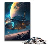 1000Piece Jigsaw Post Apocalyptic on Mars Puzzles Wooden Puzzles Educational Games Home Decoration 75x50cm