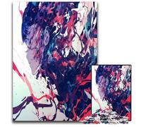 1000Piece Jigsaw Puzzle Abstract Anime Portrait Paper Jigsaw Puzzles for Adults Perfect for Christmas Halloween Easter New Year 1000 PCS(38x26cm)