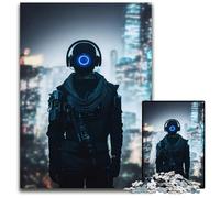 1000Piece Jigsaw Puzzle All Seing Person Challenging Puzzles Educational Activity for Cognitive Skills Cognitive Skill Improvement 1000 PCS(75x50cm)