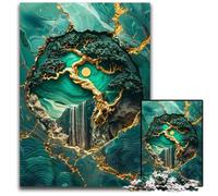 1000Piece Jigsaw Puzzle Amazing Tree on Granite Wooden Jigsaw Puzzles for Adults Perfect for Christmas Halloween Easter New Year 1000 PCS(75x50cm)