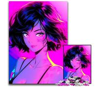 1000Piece Jigsaw Puzzle Anime Cool Swimsuit Girl Impossible Jigsaw Puzzles for Adults Brain Challenge for Teenagers & Home Decor 1000 PCS(38x26cm)