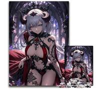 1000Piece Jigsaw Puzzle Anime Demon Queen14 Challenging Puzzles Perfect for Family Gatherings Birthdays Holidays 1000 PCS(38x26cm)