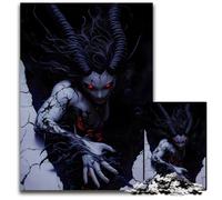 1000Piece Jigsaw Puzzle Demon Woman Emerging Wooden Jigsaw Puzzles for Adults Brain Challenge for Teenagers Home Decor 1000 PCS(75x50cm)