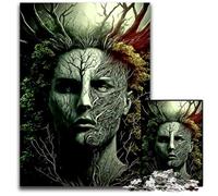 1000Piece Jigsaw Puzzle Fantasy Face Puzzles for Adults Brain Challenge Gift Educational Activity for Teenagers 1000 PCS(75x50cm)